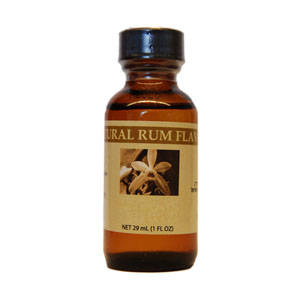 Natural Rum Flavor, 29 ml (1 Fl Oz)