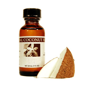 Natural Coconut Flavor, 29 ml (1 Fl Oz)