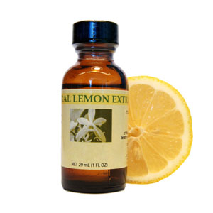 Natural Lemon Extract, 29 ml (1 Fl Oz)