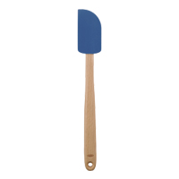 Oxo Wooden Spatula 12-1/4" Long: Blueberry