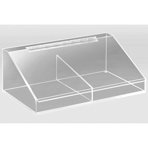 CALMIL BIN/CASE TOPPER W/ REMOVABLE DIVIDER - 18 1/2W X 13D X 6H