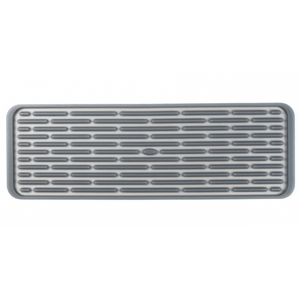 Oxo 1372100 Good Grips Rectangular Silicone Drying Mat, 17'' x 6'' x .25''