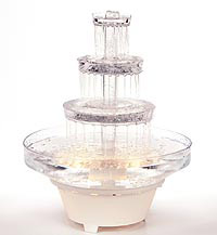 Wilton Fanci Fountain, Enhances Any Tiered Cake, Height: 12 in. Diameter: 10 in.