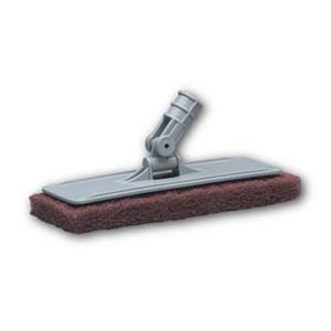 Floor-Scrubbing Pads & Holder