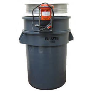 Custom-Made Hands Free Electric Flour Sifter 20-Gallon Bin