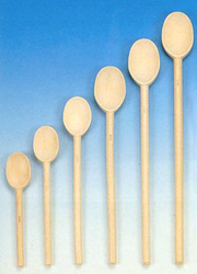 Wooden Mixing Spoon 14"