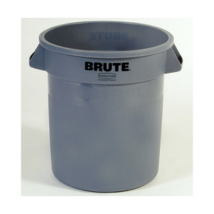 Rubbermaid 2610 Round Brute Container 10 Gallon (Lid sold separately - Item #2609)