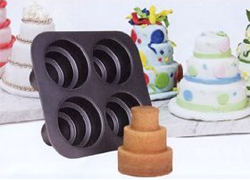 Chicago Metallic Multi-Tier Cake Pan, Non Stick (Dimensions in Product Description)