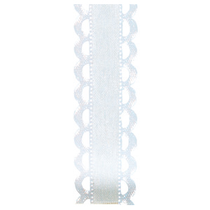 unknown White Options Ribbon 5/8 Inch x 9 Feet