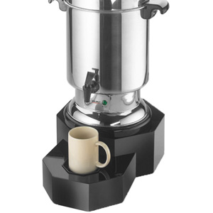 Cal-Mil Urn / Beverage-Dispenser Black Stand / Pedestal
