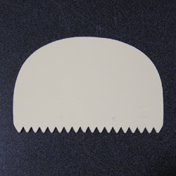 Decorating Comb, Poly, 4 1/4X2 7/8