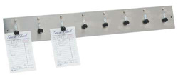 Carlisle Order Rack, 8 Clips, 24" Long