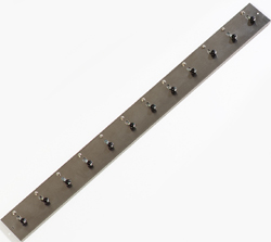 Carlisle Order Rack, 12 Clips,  36" Long