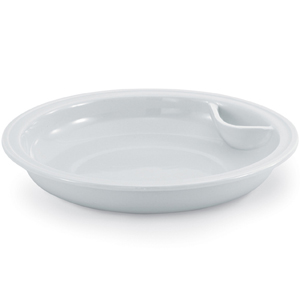 Vollrath 6QT. (5.8 L) Replacement Porcelain Food Pan For  Induction Chafer