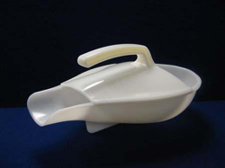 Don't Spill It Plastic Scoop with Handle