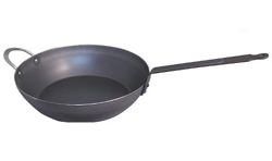 de Buyer Country Fry Pan, Blue Steel, 32 cm