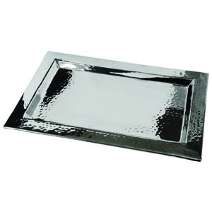 Eastern Tabletop 5493 Decorative Rectangular Stainless Steel Tray