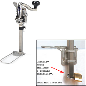 Nemco Canpro Can Opener, Permanent Mount w/Security Feature