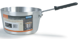 Carlisle Tapered Sauce Pan, Aluminum, 14 Quart, w/Removable Sleeve