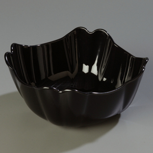 Carlisle Orchid Deli Bowl 1.6 qt, Black