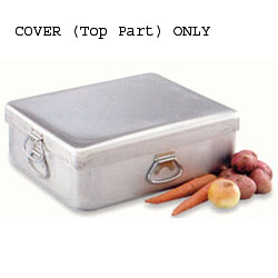 Extra Heavy Gauge Aluminum Roaster, COVER ONLY, For Item #68391, Or Use By Itself As A Griddle. 21-5/8"X18-1/8"X2-3/8"