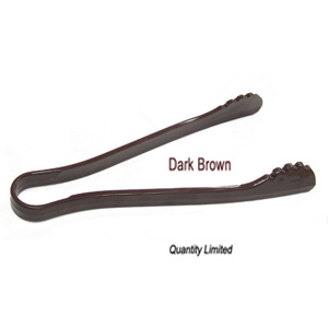 Rubbermaid 12" Plastic Tongs. Choose Brown or Beige (Brown Shown in Product Description)�Quantity Limited
