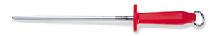 F. Dick Packinghouse 10" Round Sharpening Steel Not Chromium-plated, Polished, Stainless, for butchers