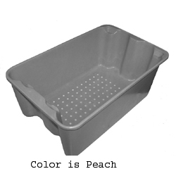Fiberglass Drain Box. COLOR IS PEACH (Shown in Product Description)