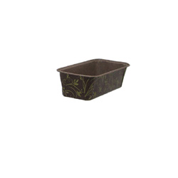 Rigid Paper Baking Mold 7-7/8 x 2-7/8 x 2-1/2 High, 12Pk