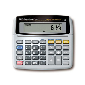 Kitchen Calculator - Desktop - with Digital Timer