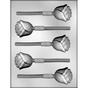 CK Products CK Products 90-13097 Rose Sucker Plastic Chocolate Mold