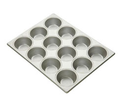 Pecan Roll Pan, Holds (12) 3-11/16" dia Rolls