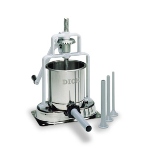 F. Dick Home Slaughtering Sausage Filler, 12lb. capacity - 9060600