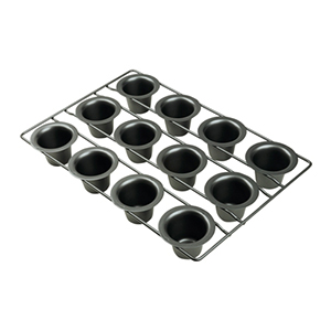 Amco 12-Cup Mini Popover Pan