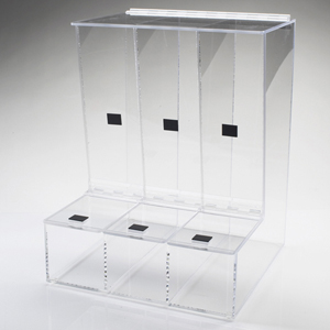 Calmil Bulk Food Bin, Multiple Vertical