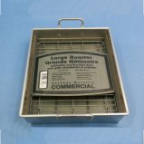 Commercial Bake 'n Roasting Pan w/ Handle and Rack 14" x 11" x 3"