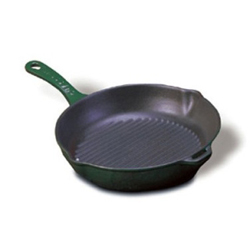Chasseur Cast-Iron Round Grill with Cast-Iron Handle
