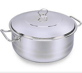 Korkmaz 10-Liter Mega Casserole, St. Steel