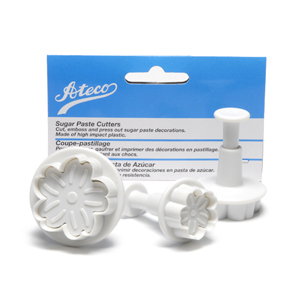 Ateco Plunger Cutters, Set of 3: Gerbera Daisy