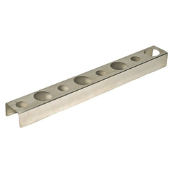 Ateco Mold Rack 19.75 long. Holds Pyramid & Hemisphere Molds