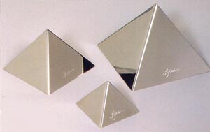 Pyramid Pan Mold Perfectly Shaped 3.5" Base x 3" high