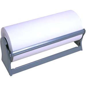 Deluxe All-In-One Dispenser/Cutter for 30-Inch-Wide Rolls of Paper