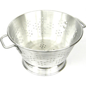 Footed Colander Heavy Duty Aluminum 13 Qt.