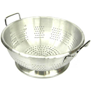 Colander, Aluminum, Extra Heavy Duty