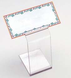 Card Holder, Clear Acrylic (Card Not Included)�Quantity Limited