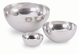 Hemisphere Mold Half Round Stainless Steel 8" X 4" High