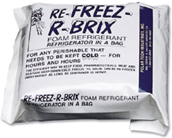 EZ-Chill� Refreezable Ice Pack, 6 Pieces