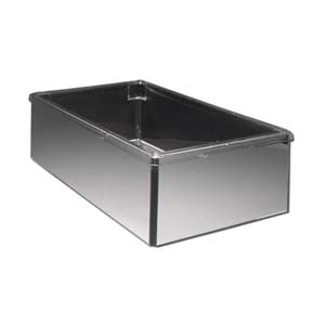 Gourmet Display Folding Mirror Beverage Housing 26 x 18 x 9 High