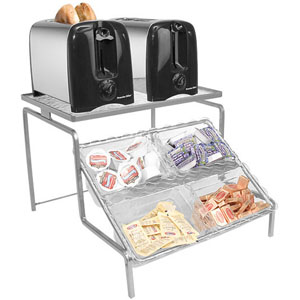 Gourmet Display BK107: Toaster Platform with 1/6-Size Pans (Toasters Not Included)