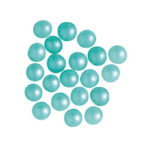 BakeDeco Blue Sugar Pearls 4mm - 8 Oz